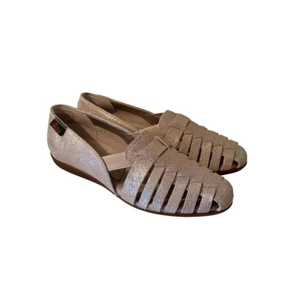 Vintage G.H. Bass Leather Fisherman Sandals GH Bass Huarache 90s Coastal Grandma